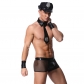 PU Lingerie Police Suits Sexy Sex Costumes Underwear Men 20192