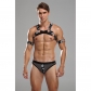 Band Adult Roleplay Costumes Uniform Sexy Men Underwear Lingerie 20207