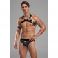 Band Adult Roleplay Costumes Uniform Sexy Men Underwear Lingerie 20207