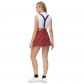 Lattice Dance Costumes Girls Sexy Short Mini Skirt School Uniform MS5012