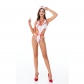 Cosplay Sexy Lingerie De Mujer Jumpsuit Women Backless Nurse Uniform MS4888