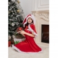 Christmas Uniform Battle Dress Bunny Webcast Sexy Cosplay Show Costumes SM3707