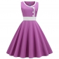 Round Neck Sleeveless Four Colors Elegant Ladies Party Dress JY15121
