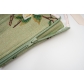 Green Vintage Floral Halter Corset Vest Cropped Tops 22053