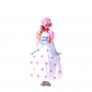 Halloween Children TV Costume Pink Polka Dot Princess Girl Pink Dress YM5827