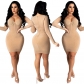 Hot Drilling Perspective Elegant Sexy Long Sleeve Dresses Women X3851
