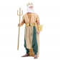 Ancient Greek Sea God Mermaid Dress Up Table Couples Stage Costumes SM20127