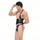 Sexy PU Leather Men Suit Stage Performance Clothing Personalized Factory Direct Sales N982