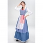 Manor Maid Costume Vintage Garden Maid Long Skirt Show Beer Costume YM0923