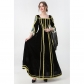 Medieval Court Witch Costume Cosplay Halloween Stage Performance Dress YM9307