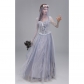 Halloween Ghost Bride Cosplay Horror Bloody Costume Vampire Party Dress YM9312