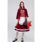 Classic Cosplay Little Red Riding Hood Princess Castle Queen Costume  YM8692