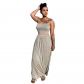 two piece set top and skirt summer women clothing M30136
