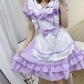 Lolita Maid Dress Anime Cosplay Costume Adult XH6235