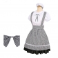 Roupas Lolita Dress Sexy Maid Costume Women XH6236