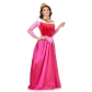 Pink Princess Peach Dress Adult Cosplay Costume for Women Halloween SM20281