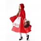 Halloween Children's Dress Girl Little Red Riding Hood  Coak Witch Dress YM5614