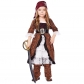 Children Pirates Of The Caribbean Black Pearl Queen Catrina Pirate Costumes PS82211