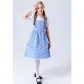 Wizard Of Oz Dorothy Plays A Medieval Maid In Pastoral Character Children Costume YM0917