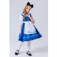 Garden Alice Parent Halloween Stage Children Maid Dress Costume YM0919