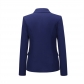Short Suit Jacket Double Breasted Top Coat Solid Color Women Blazer H2013