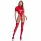 Short Sleeve Jumpsuit Sexy Lingerie Leather Bodysuits For Women XX68212