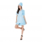 Cosplay Nurse Bathrobe Style Hot Short Costume Carnival Party Dress Role SL3372