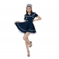 Navy Costume Temptation Skirt Halloween Sailor Suit Dress Game Uniform SL3396