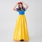 Halloween Costume Snow White Cosplay Adult Long Dress Costume YM8719