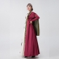 Halloween Costume Queen Role Play Cape Performance Court Drama Costume YM8721