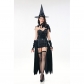 Witch Snake Woman Costumes Black Party Ghost Bride Costume Cosplay MS40542