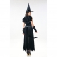 Witch Snake Woman Costumes Black Party Ghost Bride Costume Cosplay MS40542