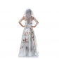 Halloween Ghost Bride Costume Zombie Vampire Cosplay Performance DL2027