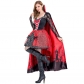 Women Witch Cosplay Vampire Zombie Costume Red Demon Dress YM40524