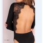 Black backless sexy lingerie M2144
