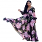 Women Maxi print dress long high quality Summer Beach Chiffon Party Dress M8214