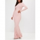 Wedding Party Pink Long Dress M18045