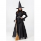 Halloween Export States Pure Black Witch Game Cosplay Costumes YM9315