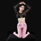 Sexy Thin Transparent Oil Women Shine Leggings Dance Yoga Pants XX1851