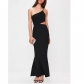 Side Cut Sexy Black Evening Party Dresses M18041