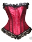 rose lace bundle of edge corset M1596