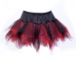 Sexy black and red Layered Petticoat M32b
