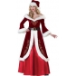 Sexy Miss Claus Christmas Long Gown Set M1137