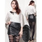 Fashion Black Skirt M313