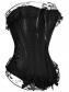 sexy black lace bundle of edge corset m1593