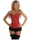 sexy red arabesquitic corset with ruffle panty m1846a