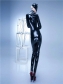 Sexy catwoman PVC leather jumpsuit M7016B