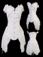 white lace corset dress m1911b