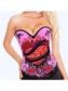 sexy pink cotton corset m1857K