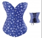 blue denim sexy corset m1921